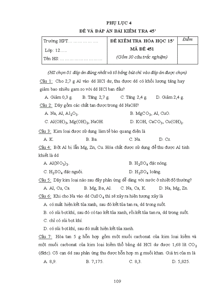 image for page TUYỂN CHỌN VÀ XÂY DỰNG HỆ THỐNG BÀI TẬP HÓA HỌC 12 PHẦN KIM LOẠI NHẰM NÂNG CAO HIỆU QUẢ HỌC TẬP CỦA HỌC SINH YẾU KÉM