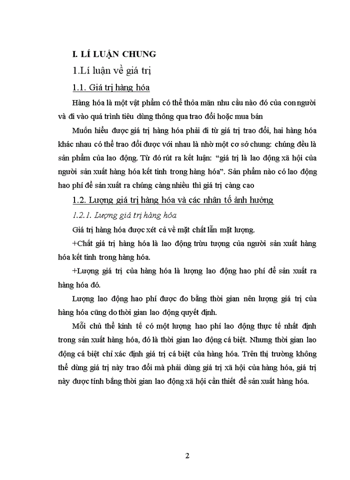 image for page Triết mác Lí luận về giá trị và vận dụng lí luận này trong nâng cao sức cạnh tranh của nền kinh tế nước ta trong hội nhập kinh tế quốc tế
