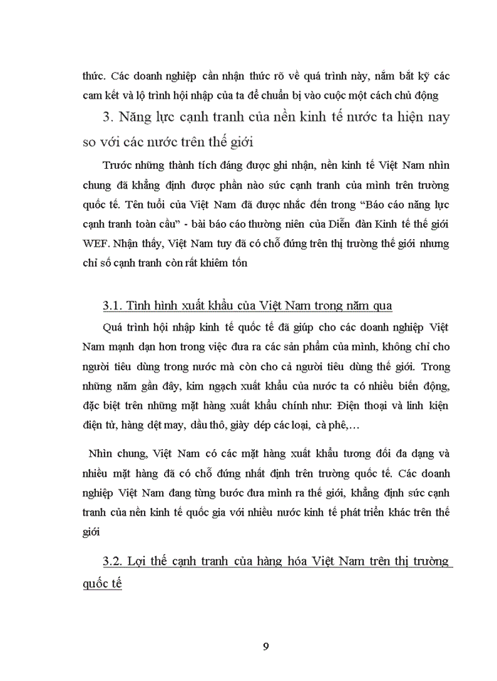 image for page Triết mác Lí luận về giá trị và vận dụng lí luận này trong nâng cao sức cạnh tranh của nền kinh tế nước ta trong hội nhập kinh tế quốc tế