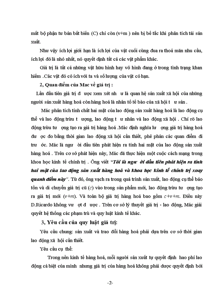 image for page Triết mác Quy luật giá trị và vai trò của nó trong phát triển kinh tế thị trường ở nước ta liên hệ thực tế nền kinh tế VIỆT NAM