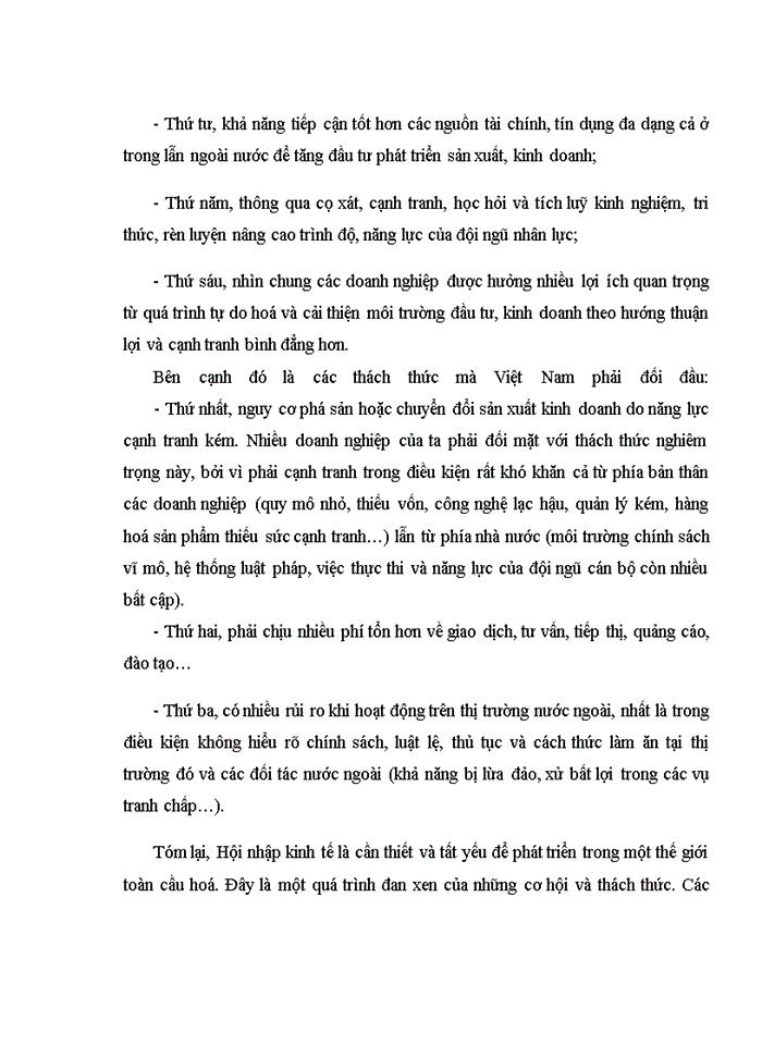 image for page Triết mác Lí luận về giá trị và vận dụng lí luận này trong nâng cao sức cạnh tranh của nền kinh tế nước ta trong hội nhập kinh tế quốc tế