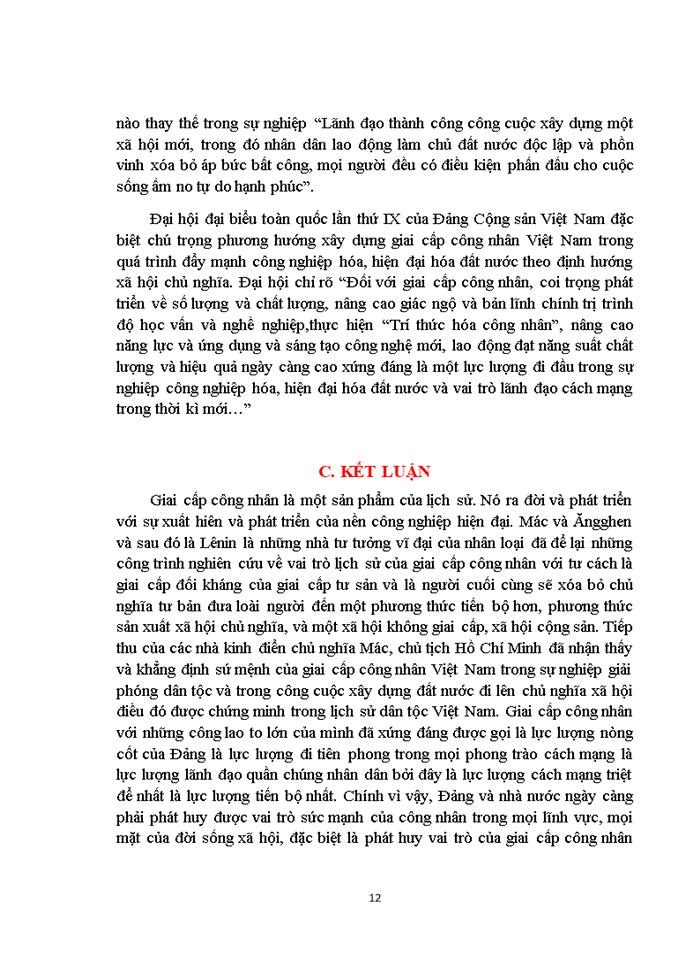 image for page Triết mác Giai cấp công nhân và sứ mệnh lịch sử của giai cấp công nhân