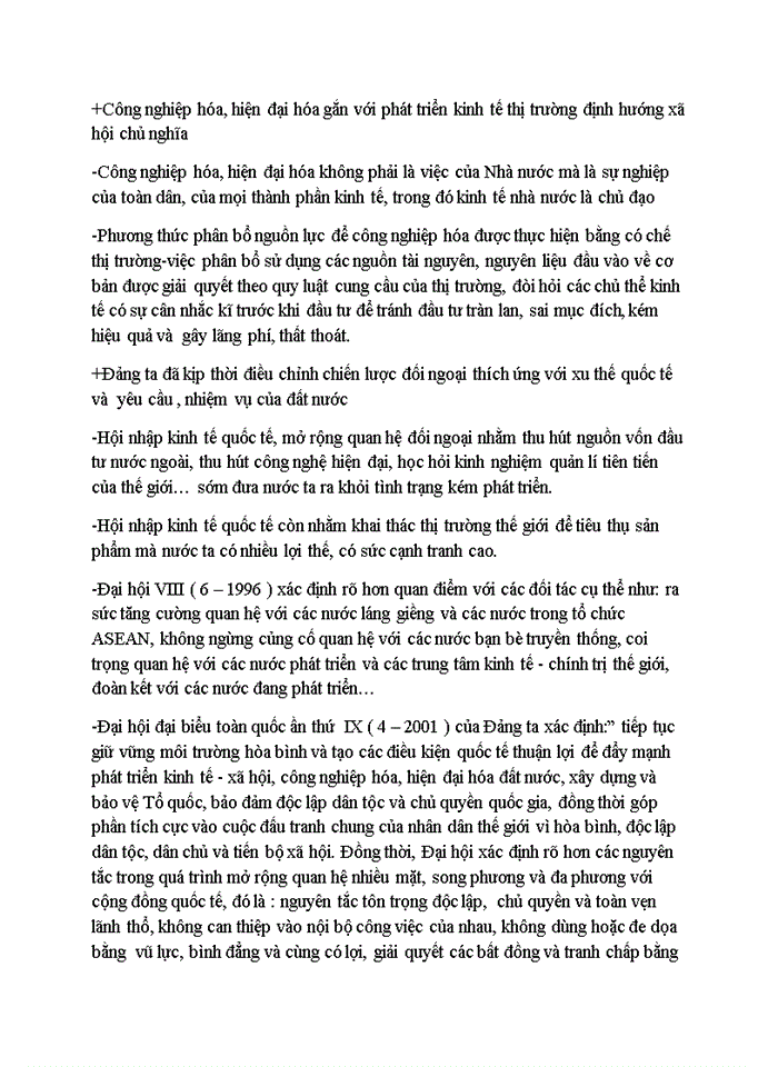 image for page Đường lối đảng Phân tích cơ sở lý luận triết học của đường lối công nghiệp hóa -hiện đại hóa ở nước ta hiện nay đường lối