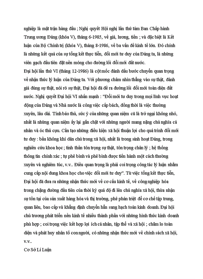 image for page Phân tích nhận thức mới của Đảng ta về xây dựng hệ thống chính trị thời kì đổi mới Hãy nêu suy nghĩ của bản thân khi nghiên cứu nhận thức trên