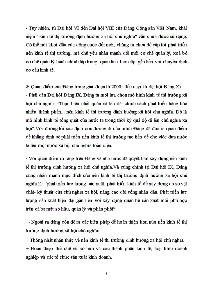 image for page Đường lối đảng Phân tích những nhận thức mới của Đảng cộng sản Việt Nam về kinh tế thị trường Anh chị hãy nêu lên những suy nghĩ của bản thân sau khi nghiên cứu nhận thức đó