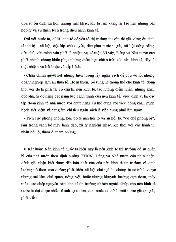 image for page Đường lối đảng Phân tích những nhận thức mới của Đảng cộng sản Việt Nam về kinh tế thị trường Anh chị hãy nêu lên những suy nghĩ của bản thân sau khi nghiên cứu nhận thức đó