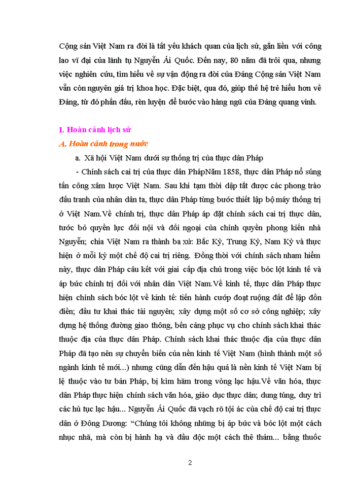image for page Đảng PHÂN TÍCH VAI TRÒ CỦA NGUYỄN ÁI QUỐC TRONG VIỆC SÁNG LẬP RA ĐẢNG CỘNG SẢN VIỆT NAM