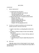 Đường lối đảng vai trò của lãnh tụ Hồ Chí Minh trong việc thành lập Đảng Cộng sản Việt Nam