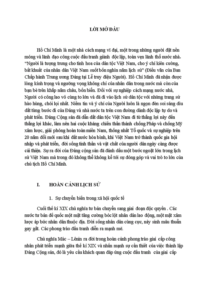 image for page Đường lối đảng vai trò của lãnh tụ Hồ Chí Minh trong việc thành lập Đảng Cộng sản Việt Nam