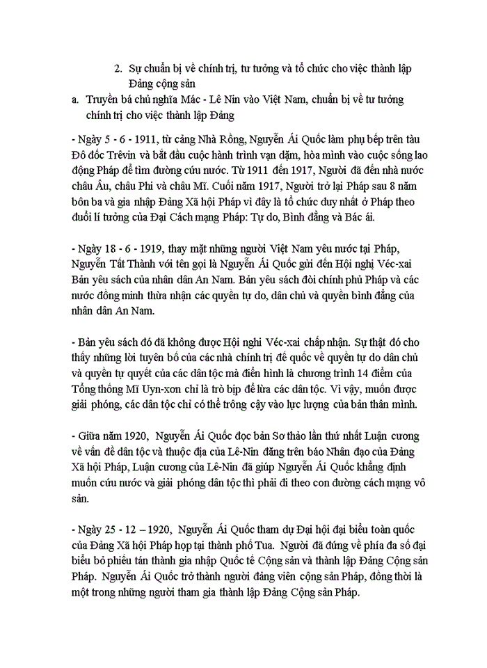 image for page Đường lối đảng vai trò của lãnh tụ Hồ Chí Minh trong việc thành lập Đảng Cộng sản Việt Nam