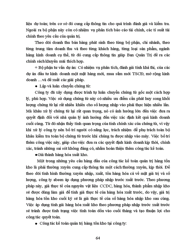 image for page Thực trạng công tác kế toán quản trị hàng tồn kho tại công ty Cổ phần Việt Dutch Quốc tế