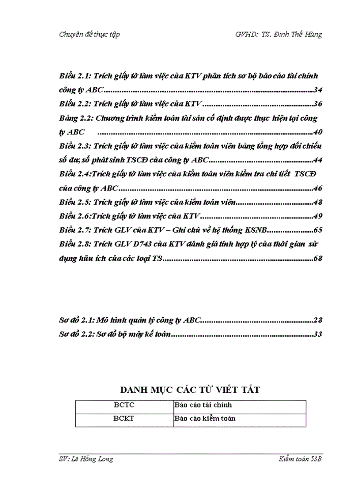 image for page Vận dụng quy trình kiểm toán váo kiểm toán khoản mục tài sản cố định trong kiểm toán Báo cáo tài chính do Công ty Trách nhiệm hữu hạn Kiểm toán APEC thực hiện