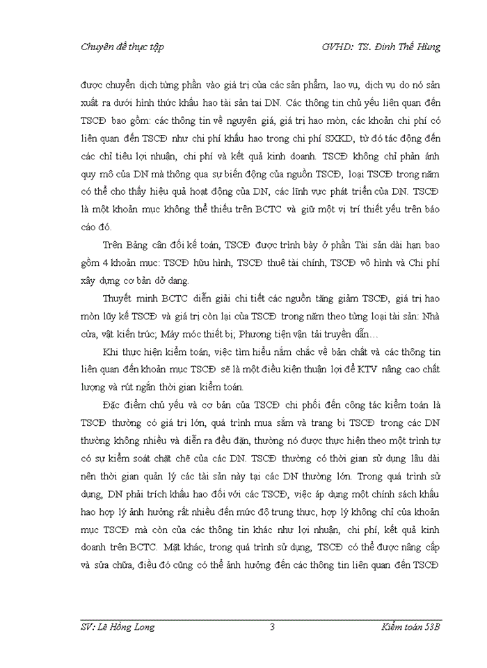 image for page Vận dụng quy trình kiểm toán váo kiểm toán khoản mục tài sản cố định trong kiểm toán Báo cáo tài chính do Công ty Trách nhiệm hữu hạn Kiểm toán APEC thực hiện