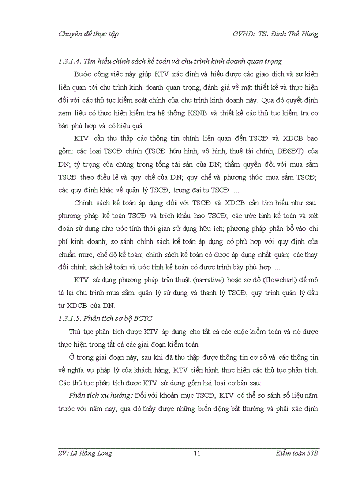 image for page Vận dụng quy trình kiểm toán váo kiểm toán khoản mục tài sản cố định trong kiểm toán Báo cáo tài chính do Công ty Trách nhiệm hữu hạn Kiểm toán APEC thực hiện