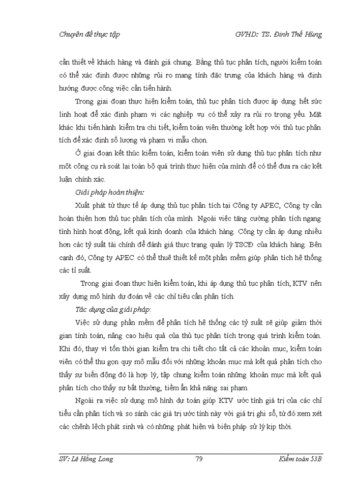 image for page Vận dụng quy trình kiểm toán váo kiểm toán khoản mục tài sản cố định trong kiểm toán Báo cáo tài chính do Công ty Trách nhiệm hữu hạn Kiểm toán APEC thực hiện