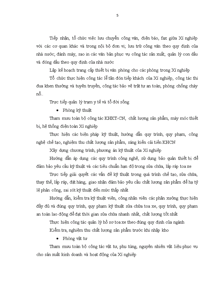 image for page ĐẶC ĐIỂM PHÒNG TỔ CHỨC CÁN BỘ - LAO ĐỘNG XÍ NGHIỆP SỬA CHỮA TOA XE HÀ NỘI