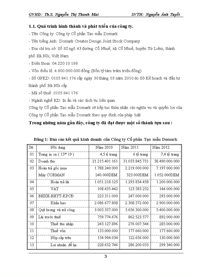 image for page Tổ chức hạch toán kế toán nguyên vật liệu ở công ty Cổ phần tạo mẫu Domark