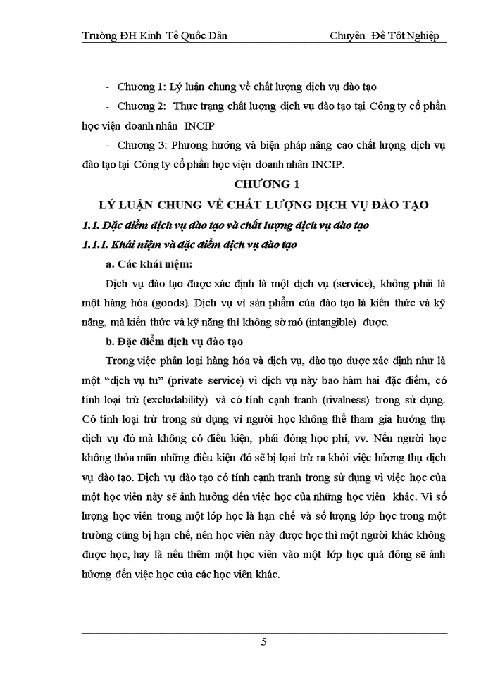 image for page THỰC TRẠNG CHẤT LƯỢNG DỊCH VỤ ĐÀO TẠO TẠI CÔNG TY CỔ PHẦN HỌC VIỆN DOANH NHÂN INCIP