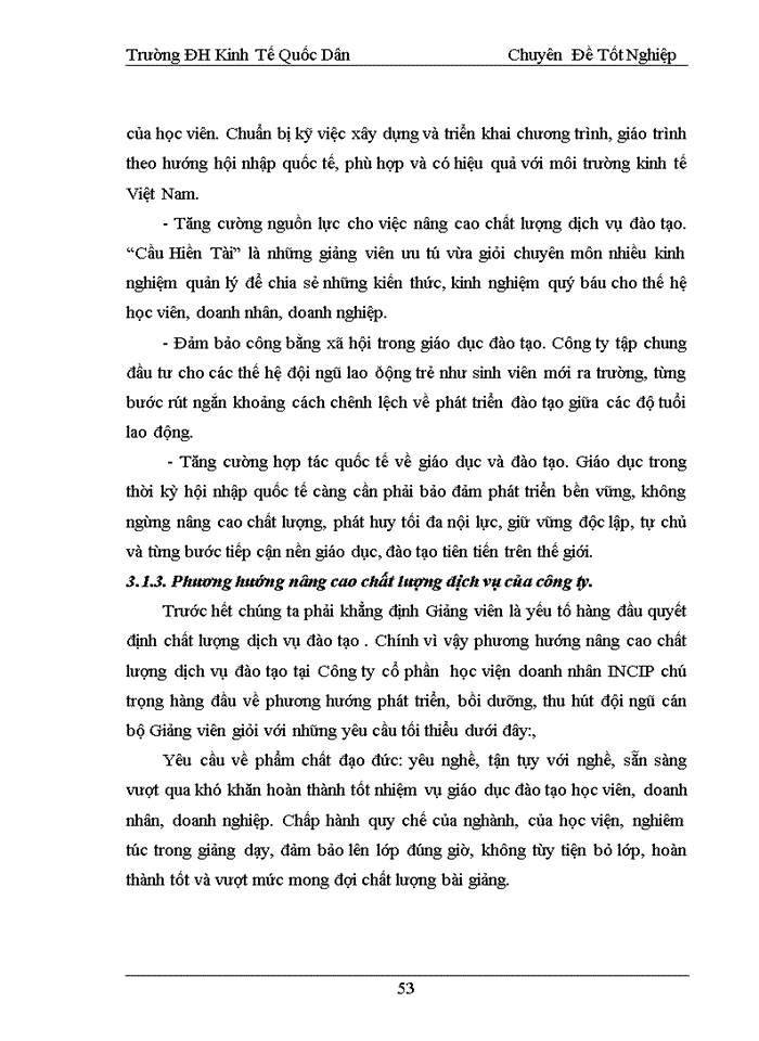 image for page THỰC TRẠNG CHẤT LƯỢNG DỊCH VỤ ĐÀO TẠO TẠI CÔNG TY CỔ PHẦN HỌC VIỆN DOANH NHÂN INCIP
