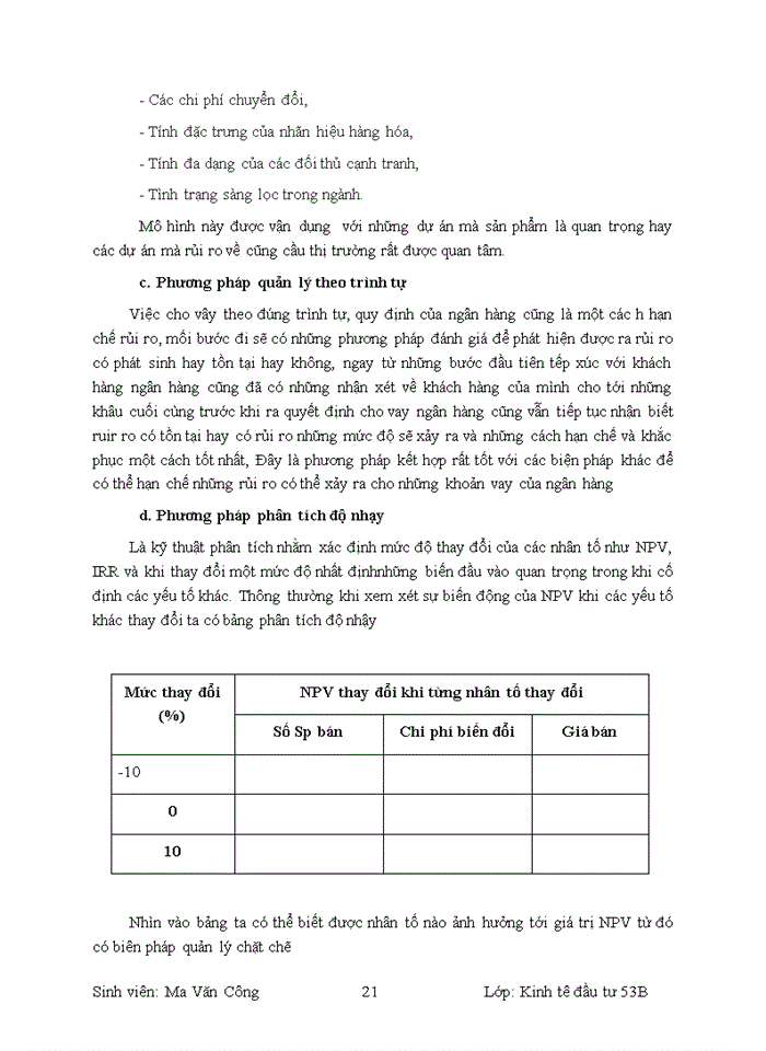 image for page Hoàn thiện công tác đánh giá rủi ro trong hoạt động thẩm định dự án dầu tư tại Ngân hàng