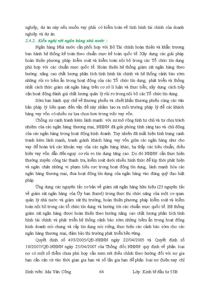 image for page Hoàn thiện công tác đánh giá rủi ro trong hoạt động thẩm định dự án dầu tư tại Ngân hàng