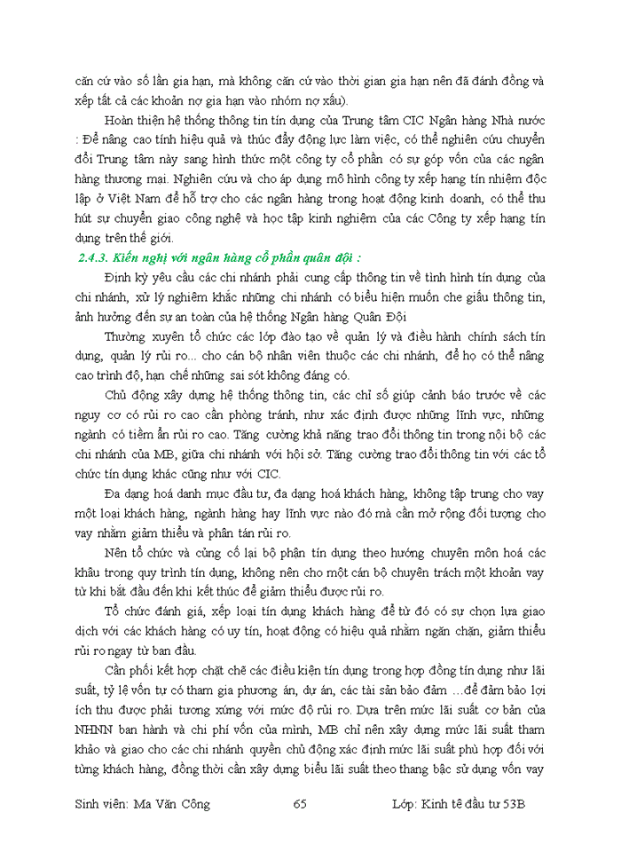 image for page Hoàn thiện công tác đánh giá rủi ro trong hoạt động thẩm định dự án dầu tư tại Ngân hàng