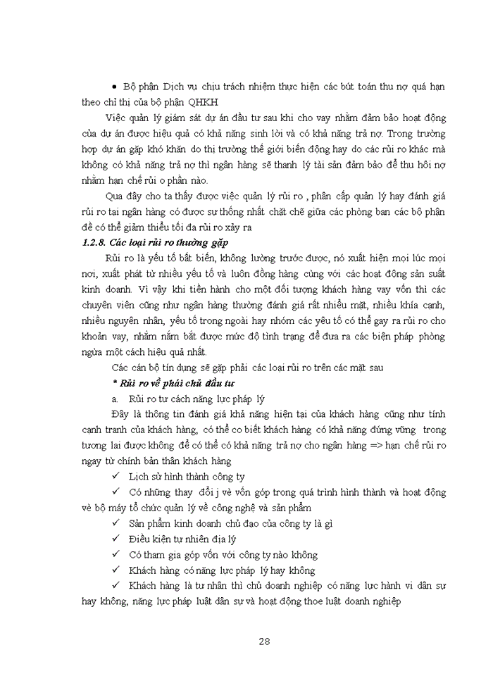 image for page Hoàn thiện công tác đánh giá rủi ro trong hoạt động thẩm định dự án dầu tư tại Ngân hàng TMCổ phần Quân Đội Công nghiệp Ba Đình