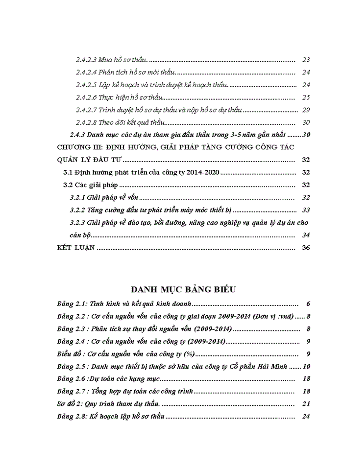 Báo cáo tại công ty cổ phần Hải Minh