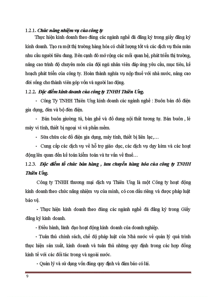 image for page Tổ chức bộ máy kế toán và hệ thống kế toán tại công ty Trách nhiệm hữu hạn Thiên Ưng