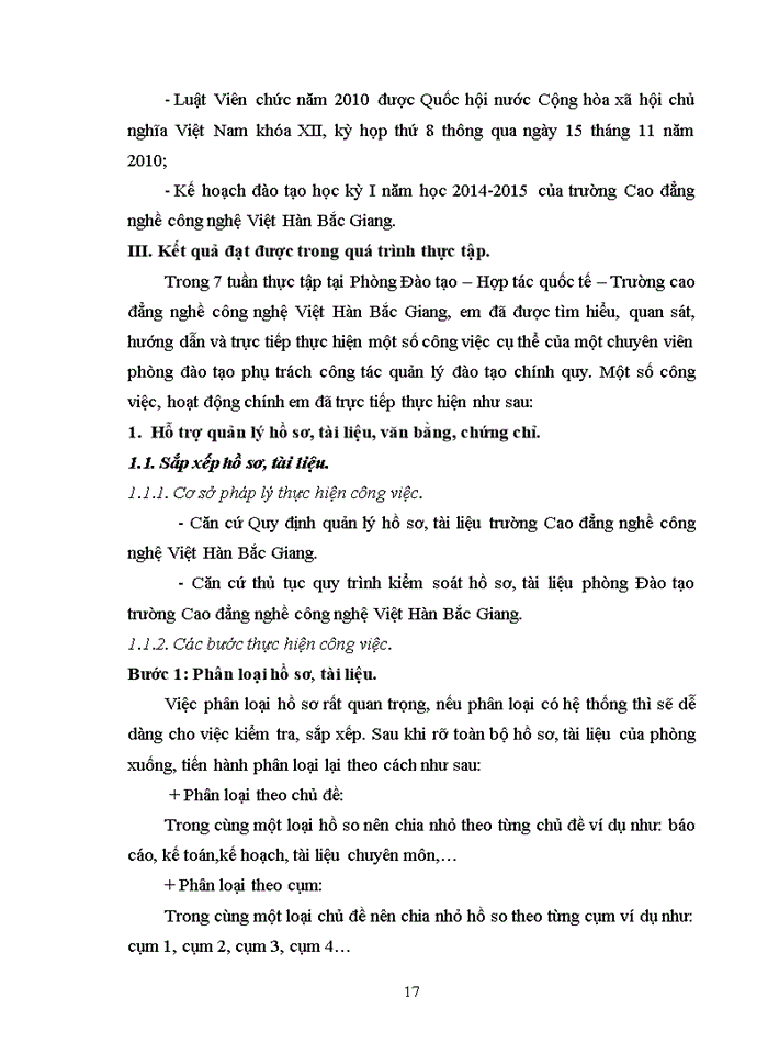 image for page Phòng Đào tạo Hợp tác quốc tế Trường Cao đẳng nghề công nghệ Việt Hàn Bắc Giang