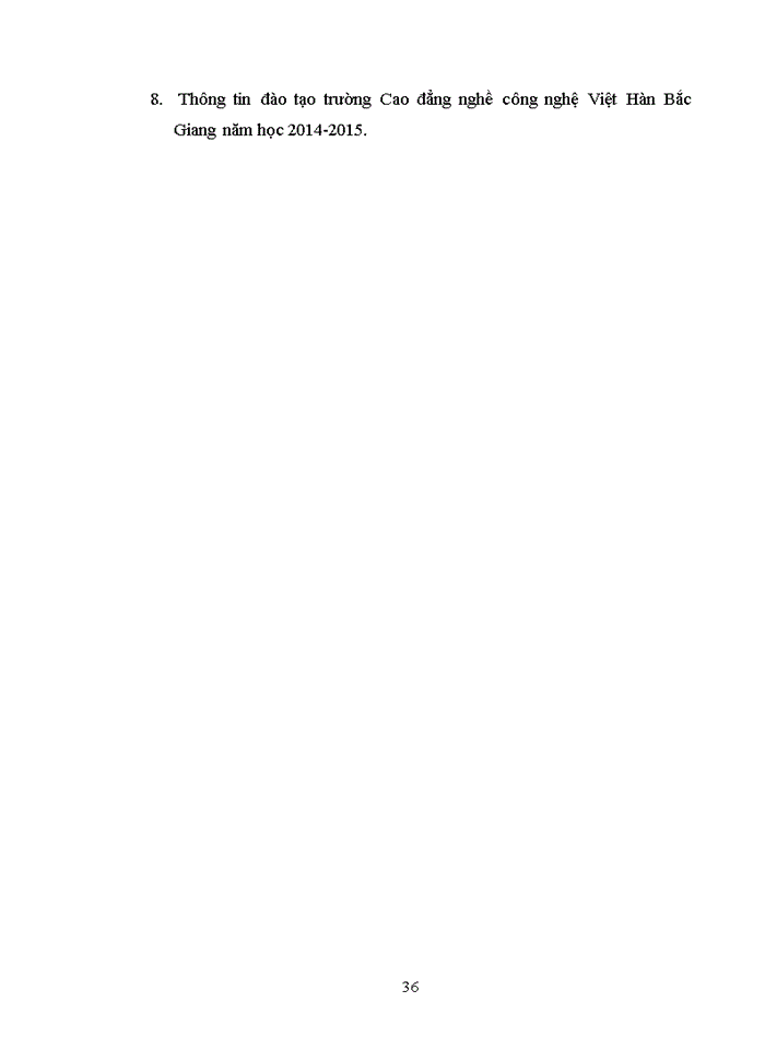 image for page Phòng Đào tạo Hợp tác quốc tế Trường Cao đẳng nghề công nghệ Việt Hàn Bắc Giang