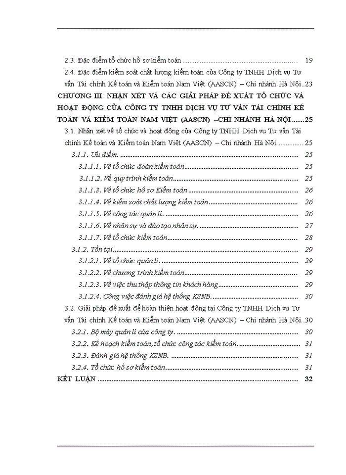 image for page Báo cáo tại Công ty Trách nhiệm hữu hạn Dịch vụ Tư vấn Kế toán và Kiểm toán Nam Việt AASCN Chi nhánh hà Nội