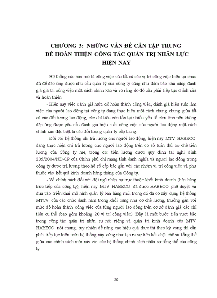 image for page Báo cáo tại Công ty Trách nhiệm hữu hạn Một thành viên Thương mại HABECO