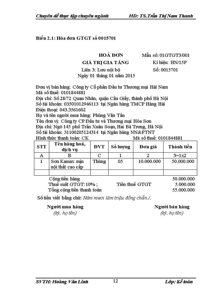 image for page Hoàn thiện kế toán doanh thu chi phí và xác định kết quả kinh doanh tại Công ty Cổ phần Đầu tư Thương mại Hải Nam