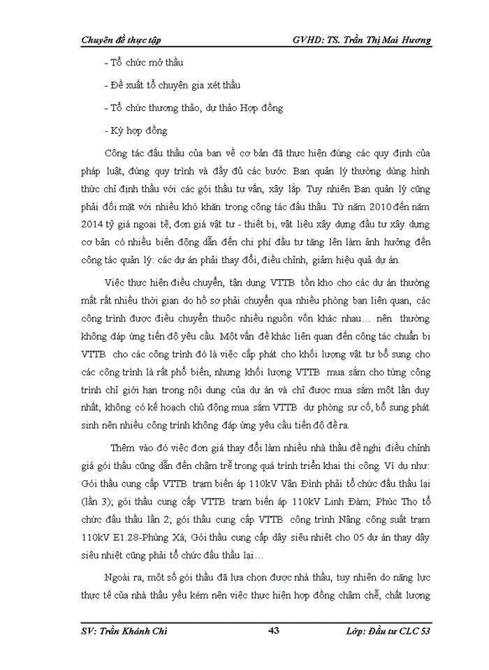 image for page Hoàn thiện công tác quản lý dự án tại Ban quản lý dự án Lưới điện Hà Nội