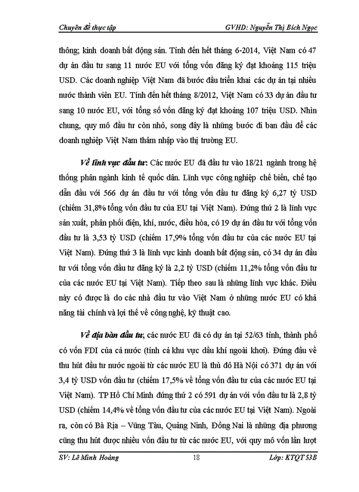image for page Giải pháp thu hút vốn đầu tư trực tiếp nước ngoài từ EU vào Việt Nam trong bối cảnh FTA Việt Nam EU được ký kết