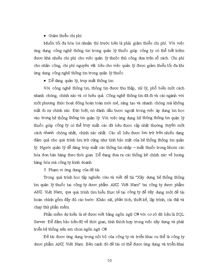 image for page Xây dựng hệ thống thông tin quản lý thuốc tại công ty dược phẩm ANZ Việt Nam