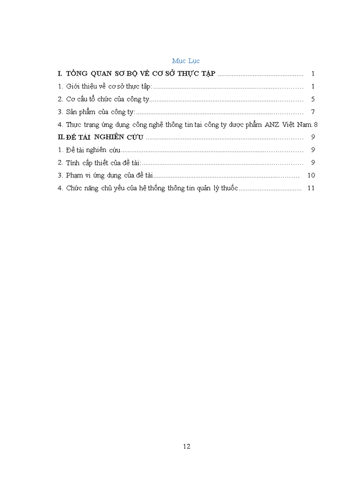 image for page Xây dựng hệ thống thông tin quản lý thuốc tại công ty dược phẩm ANZ Việt Nam