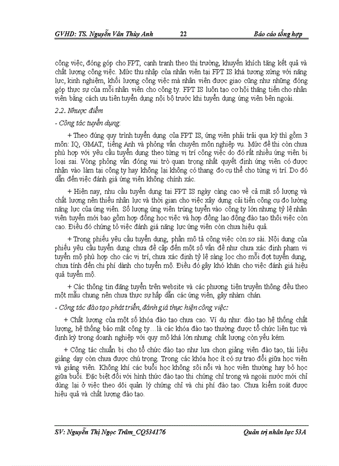 image for page Báo cáo tại Công ty Hệ thống thông tin FPT