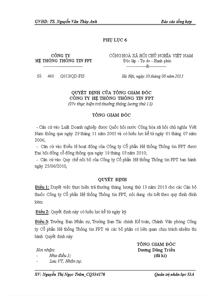 image for page Báo cáo tại Công ty Hệ thống thông tin FPT