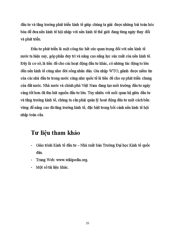 image for page Phân tích mối quan hệ giữa đầu tư phát triển và tăng trưởng kinh tế