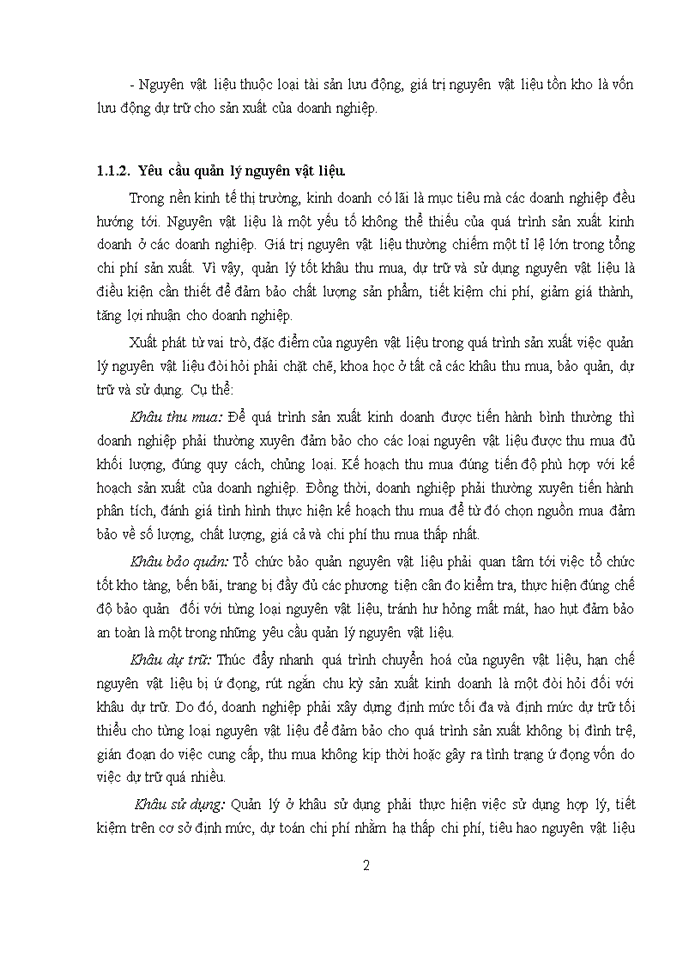 image for page Hoàn thiện kế toán nguyên vật liệu tại Công ty Cổ phần Việt Chào