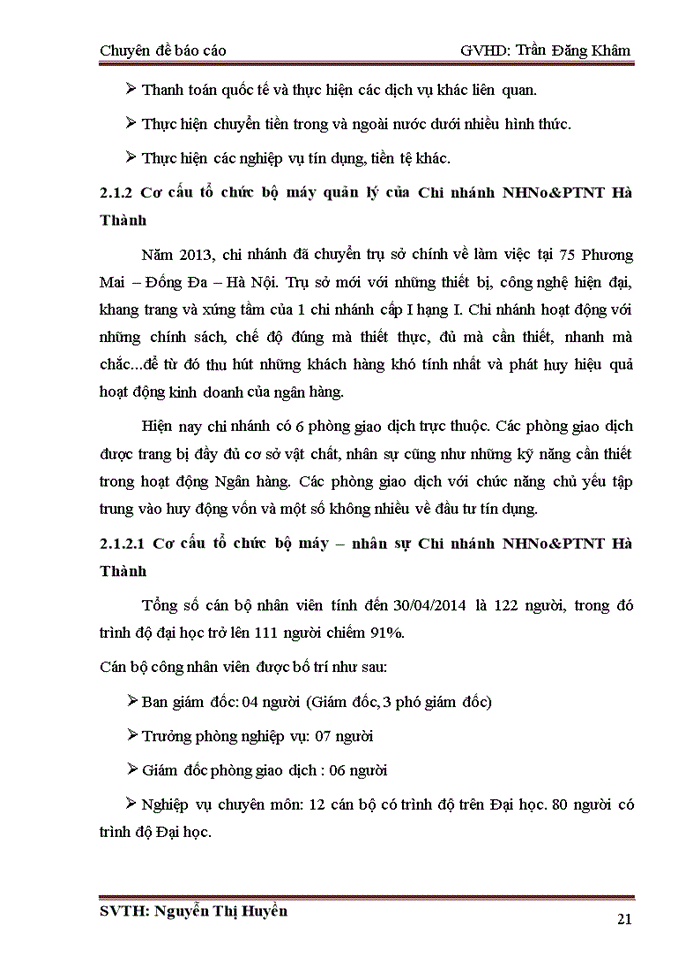 image for page Nâng cao chất lượng tín dụng tại chi nhánh NHNovàPTnông thônHà Thành