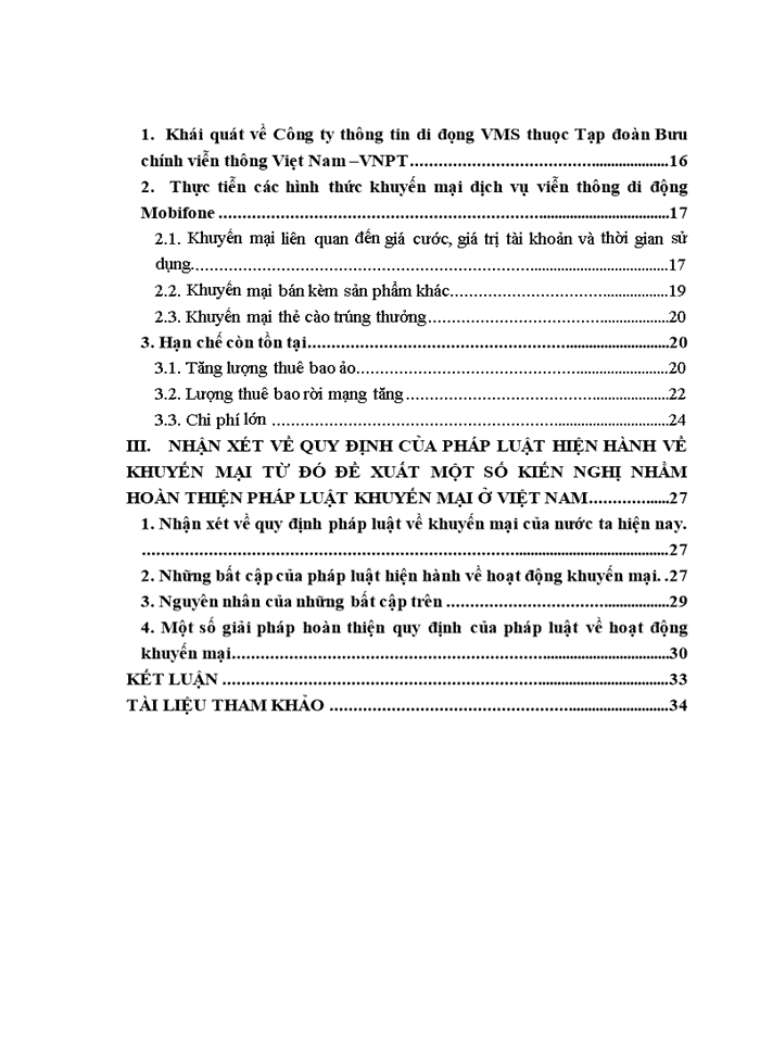 image for page QUY ĐỊNH CỦA PHÁP LUẬT HIỆN HÀNH VỀ KHUYẾN MẠI VÀ THỰC TIỄN NHÌN TỪ CÔNG TY THÔNG TIN DI ĐỘNG VMS THUỘC TẬP ĐOÀN BƯU CHÍNH VIỄN THÔNG VIỆT NAM VNPT