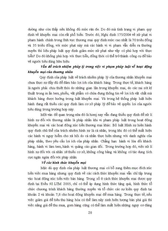 image for page QUY ĐỊNH CỦA PHÁP LUẬT HIỆN HÀNH VỀ KHUYẾN MẠI VÀ THỰC TIỄN NHÌN TỪ CÔNG TY THÔNG TIN DI ĐỘNG VMS THUỘC TẬP ĐOÀN BƯU CHÍNH VIỄN THÔNG VIỆT NAM VNPT
