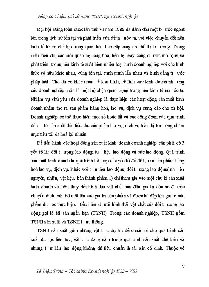 image for page Nâng cao hiệu quả sử dụng Tài sản ngắn hạn tại Công ty Trách nhiệm hữu hạn Một thành viên Dược khoa Trường Đại học Dược Hà Nội
