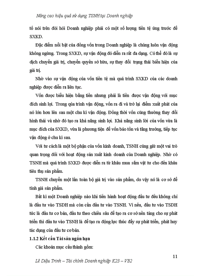 image for page Nâng cao hiệu quả sử dụng Tài sản ngắn hạn tại Công ty Trách nhiệm hữu hạn Một thành viên Dược khoa Trường Đại học Dược Hà Nội