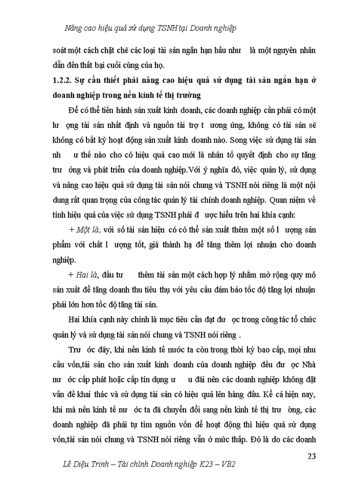image for page Nâng cao hiệu quả sử dụng Tài sản ngắn hạn tại Công ty Trách nhiệm hữu hạn Một thành viên Dược khoa Trường Đại học Dược Hà Nội