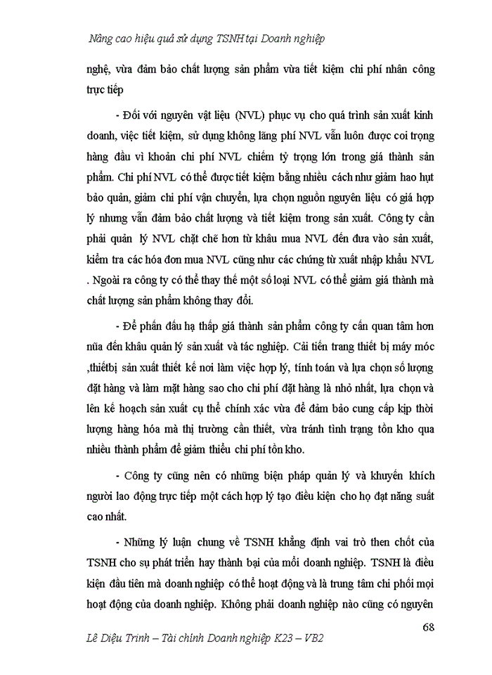 image for page Nâng cao hiệu quả sử dụng Tài sản ngắn hạn tại Công ty Trách nhiệm hữu hạn Một thành viên Dược khoa Trường Đại học Dược Hà Nội