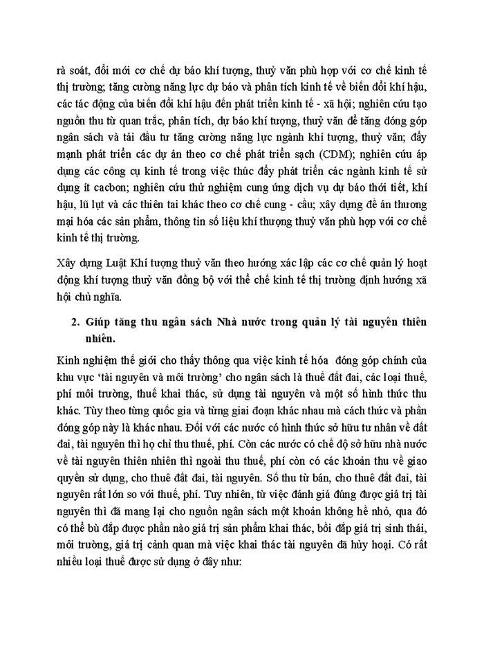 image for page Trò và tính tất yếu của kinh tế hóa tài nguyên thiên nhiên